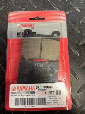 3xf-w0045-50-00 Yamaha 3fx-w0045-50 Oem Brake Pad Kit 3xfw00455000