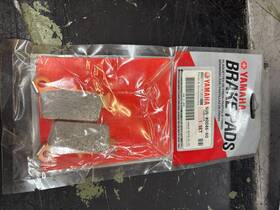 5un-w0046-60-00 Yamaha 2008-2021 Yz250 Yz250x Yz 250 Oem Rear Brake Pads Rw6826