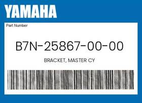 Yamaha B7n-25867-00-00 Genuine Bracket Master Cy -