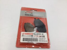 34x-w0046-02-00 Yamaha Dirt Bike Xt 225 600 1991-1996 Oem Brake Pads Set