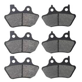 Bp-042 Yesofok Front And Rear Brake Pads For 2000-2007 Harley Electra Glide Ultra Classic