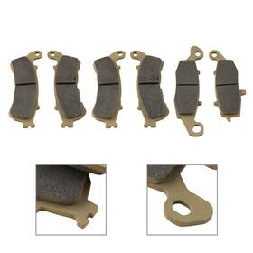 Yusen233 Front 388/388 Rear Brake Disc Pads Fit For Suzuki Vlr 1800 Intruder