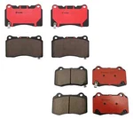 Brembo Front & Rear Premium Nao Ceramic Brake Pad Set Kit For Tesla 2012-2018. Fixed Price $125.75.