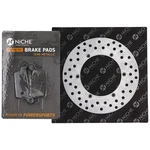 Niche Rear Brake Pad Kit For Suzuki Kawasaki RM125 DRZ400 Semi-metallic. Fixed Price $35.60.