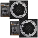 Niche Front Brake Rotor Pad Kit For Yamaha Yzf R1 5SL-25805-00-00 Semi Metallic. Fixed Price $146.95.