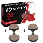 Front Ceramic Brake Pads 1984-1985 Harley Davidson Touring Set Full Kit Xe. Fixed Price $28.81.