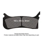Ebc Pro Hh Brake Pad Set Front Left For Ktm Smr 450 6 Piston Caliper 2004. Fixed Price $70.67.
