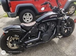 Pair Of York Exhaust For Indian Scout Sixty Rogue Bobber Shorty Slip-on. Fixed Price $99.99.