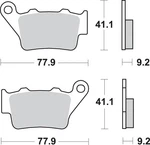 Sbs Sintered Brake Pads 675LS. Fixed Price $59.99.