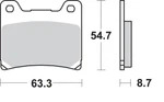 Sbs Sintered Brake Pads 555HS. Fixed Price $52.95.