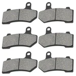 Ahl Semi-metallic Front & Rear Brake Pads Set For Harley Touring Flhx Street Gli. Fixed Price $30.99.