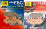 Ebc FA228HH & FA197HH Front Rear Brake Pad Set Fits 2008-2018 Kawasaki KLR650. Fixed Price $89.10.