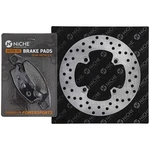 Niche Brake Rotor Pad Kit Kawasaki 43082-1123 Rear Right Semi Metallic. Fixed Price $44.42.