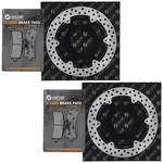 Niche Front Brake Rotor Pad Kit For Suzuki 59100-14850 59210-37H20 Semi Metallic. Fixed Price $148.95.