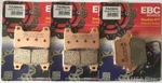 Ebc Sintered Front And Rear Disc Brake Pads Fits Honda CBR600RR (2007 To 2016). Fixed Price $154.57.