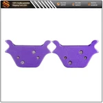 Rear Brake Pads Carbon Fiber For 1988-99 Harley Davidson Sportster Dyna Softail. Fixed Price $12.58.