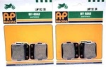 Front Brake Pad Set Of Yamaha Raptor 350 '04-13 Compare Ebc FA84X Sbs 592SI. Fixed Price $39.95.