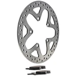 Niche Rear Left Brake Rotor Pad Kit For Triumph T2020555 T2025100 Semi Metallic. Fixed Price $43.95.