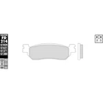 Galfer Hh Sintered Brake Pads - Front FD214G1371. Fixed Price $41.49.