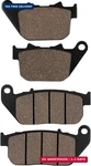 Cyleto Front And Rear Brake Pads For Harley Davidson Sportster XL1200C Cust. Fixed Price $33.58.
