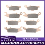 Front Rear Sintered Fit For 07-12 Yamaha Grizzly YFM700FG 4X4 Brake Pads. Fixed Price $36.49.