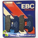 Superbike Organic Front Brake Pads Set Fits 87-88 CBR1000F, 86-87 VFR700F CFK124. Fixed Price $16.77.