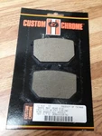 Rear Brake Pads For Harleys Ref.oem 44209-82 From Custom Chrome 1982-E87 Fx,xl. Fixed Price $8.00.