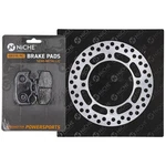 Niche Rear Right Brake Rotor Pad Kit For Suzuki DR350 69100-43880 Semi Metallic. Fixed Price $29.95.