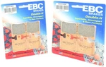 Ebc Sintered Double-h Front Brake Pad Set Fits Triumph Yamaha. Fixed Price $130.95.
