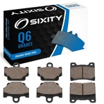 Front + Rear Organic Brake Pads 1984-1985 Yamaha RZ350 Set Full Kit NC11 Qw. Fixed Price $19.53.