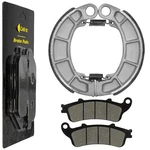 Front Brake Pads & Rear Shoes For Honda PS250 Big Ruckus 2004-2007. Fixed Price $18.00.