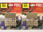 Ebc Front & Rear Brake Pads 2014-2026 Yamaha FZ-09 MT-09 FA252HH FA174HH. Fixed Price $124.00.