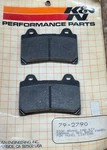 K&n Brake Pads 1987 Yamaha FZR250 FZR750 1986 TZR250 Venture. Fixed Price $27.93.