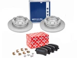 2X Rear Meyle Pd Solid Brake Discs Pads Fits Ford Transit V362 Tdci 2.2D 288MM. Fixed Price $185.10.