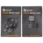 Niche Brake Pad Set For Suzuki RM85L 59301-03820 Front Rear Semi-metallic. Fixed Price $17.95.
