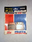 Parts Unlimited Sbs 649SI 1721-0339 FA137 Sintered Metal Brake Pad Set. Fixed Price $12.00.