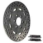 Niche Rear Left Brake Rotor Pad Kit For Suzuki 6910010850 Semi Metallic G2U. Fixed Price $87.95.
