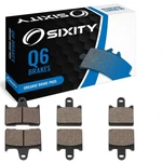 Front + Rear Organic Brake Pads 2008-2014 Kawasaki ZG1400 Concours Abs Set Ko. Fixed Price $18.46.