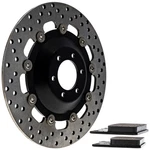 Niche Front Left Brake Rotor Pad Kit For Suzuki RG250 69102-05810 Semi Metallic. Fixed Price $87.70.