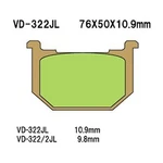Vesrah Sintered Metal Brake Pads VD-322/2JL. Fixed Price $25.89.