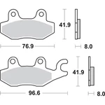 Sbs Brake Pads 638HF. Fixed Price $47.13.
