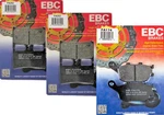 3SETS Ebc Front/rear Brake Pads Yamaha FZ6 R6 FZ07 MT07 - FA252 + FA174. Fixed Price $89.90.
