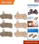 Durable Brake Pad Set For Harley Davidson Models Sintered Copper, Easy Install. Fixed Price $95.67.