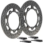 Niche Front Brake Rotor Pad Kit For Yamaha 59C-2581T-00-00 Semi Metallic Scooter. Fixed Price $133.95.