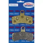 Lyndall Brakes Gold Plus Racing Pads Front 7256-G Harley Davidson. Fixed Price $84.34.