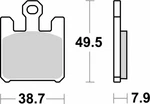 Sbs Brake Pads 788HS - Sinter Front. Fixed Price $52.48.