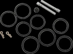 Parts Unlimited 1702-0431 Brake Caliper Rebuild Kit. Fixed Price $68.29.