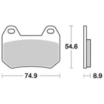 Brake Pads Sbs 746HF. Fixed Price $74.00.
