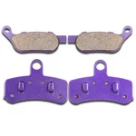 2 Pair For 08-16 Harley Dyna Street Bob Fxdb Carbon Fiber Front Rear Brake Pads. Fixed Price $21.09.