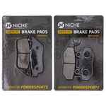 Niche Brake Pad Set For Triumph Thruxton 1200 America Carb Organic. Fixed Price $15.95.